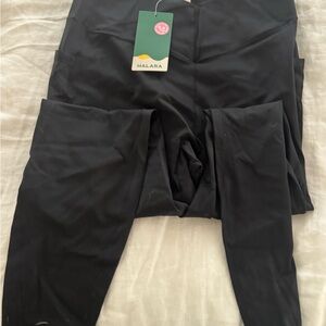 HALARA Black High-Rise Sculpting Leggings